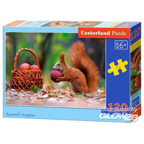 Puzzle - Chaton roux - 500 pièces - Castorland