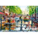 Paysage d'Amsterdam, puzzle 1000 pièces