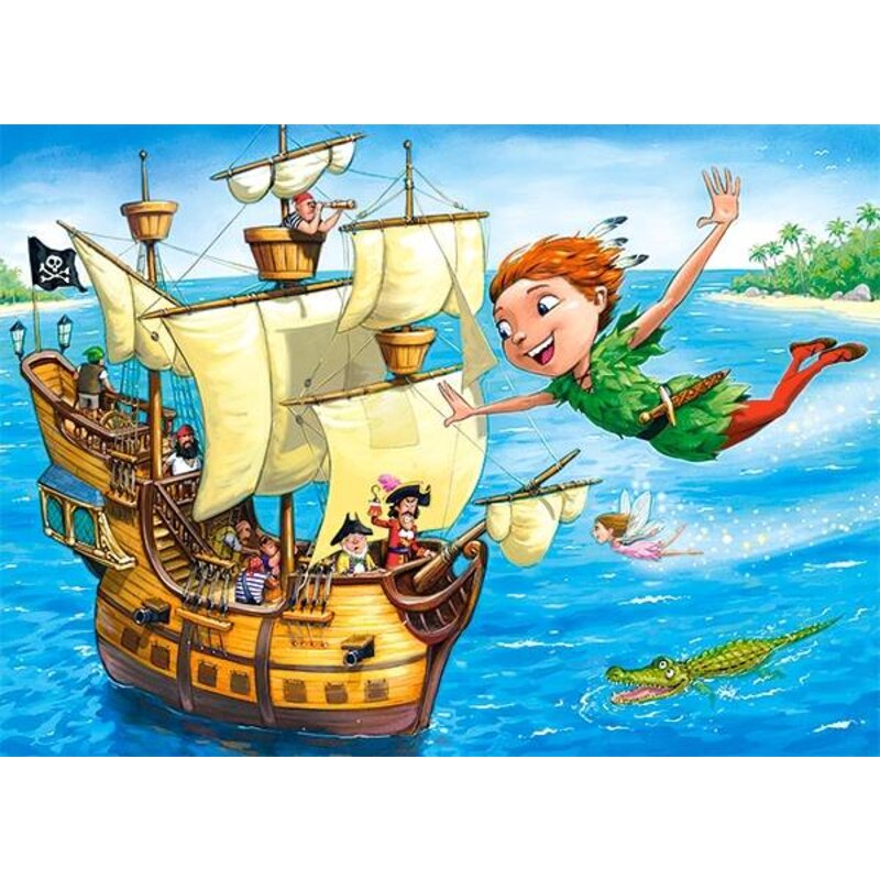 Puzzle Castorland Peter Pan Puzzle 120 pièces avec 1001puzzles