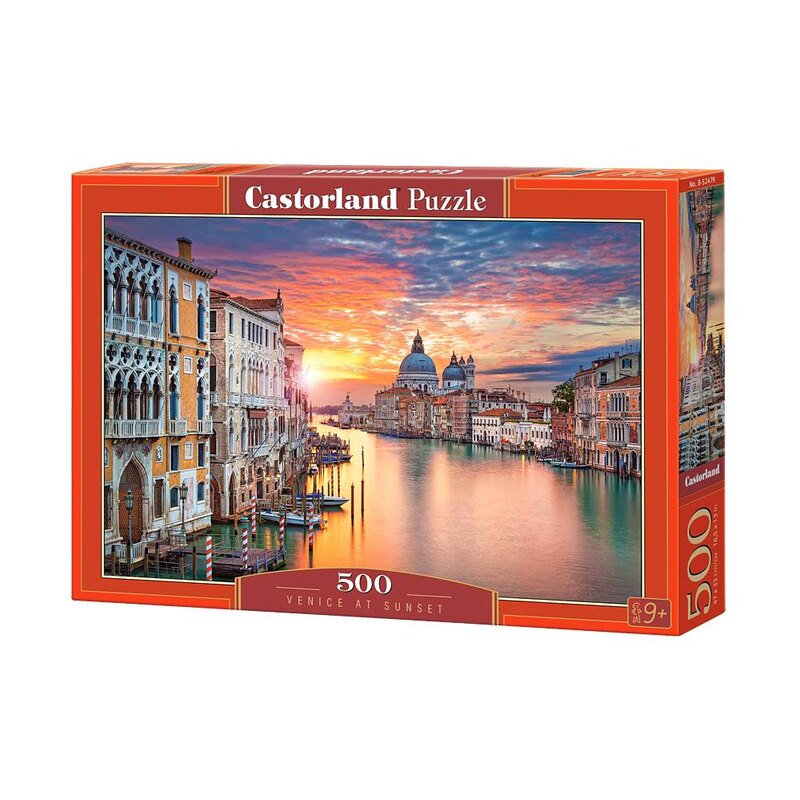Puzzle Castorland Venice at Sunset, puzzle 500 pièces