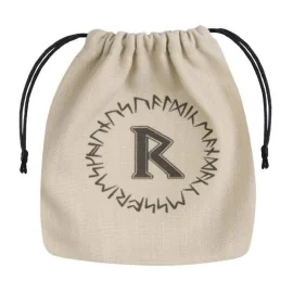 Runic sac à dés beige & noir