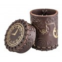 Steampunk gobelet lanceur marron & or