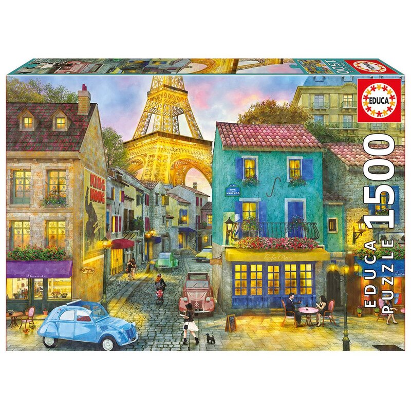 Achetez puzzle les rues de Paris 4000 pièces