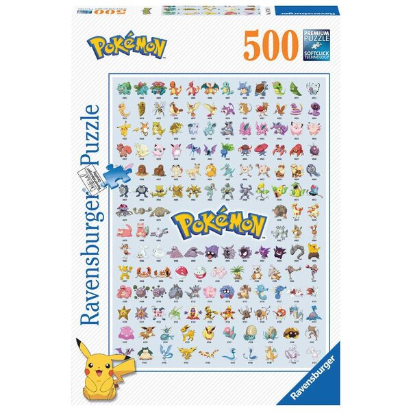 Puzzle 3D 216 pièces : Boite de rangement - Pokémon - Ravensburger