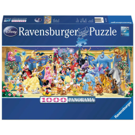 Puzzle Photo de groupe Disney (Panorama)