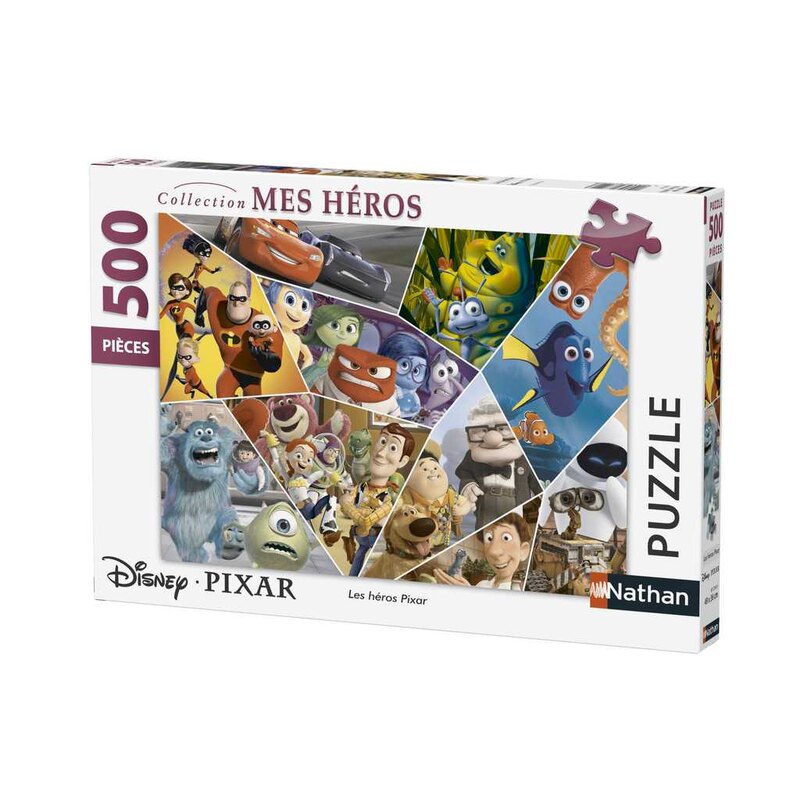 Puzzle Nathan Les héros Pixar Puzzle 500 pièces