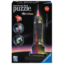 Puzzle 3d Empire State Building - Night Edition