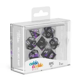 Oakie Doakie Dice dés RPG-Set Enclave - Amethyst (7)