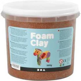 Foam Clay®, brun, 560gr