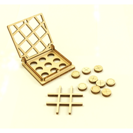 Petit jeu de plateau Tic Tac Toe № 1