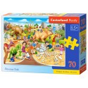 Puzzle 150 pièces : Mappemonde des Dinosaures - Educa - Rue des Puzzles