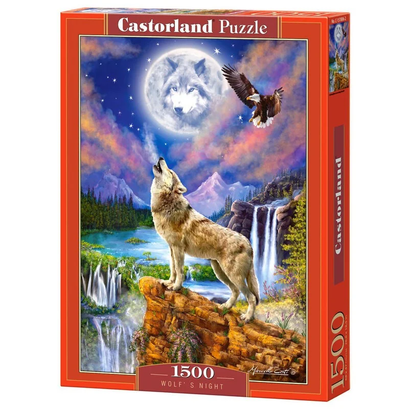 Wolf's Night, Puzzle 1500 Teile