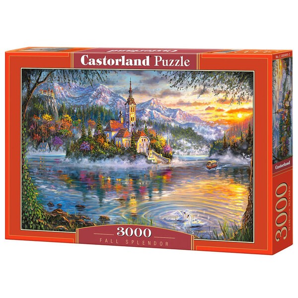 Puzzle Castorland Réflexions pacifiques, Puzzle 3000 pièces