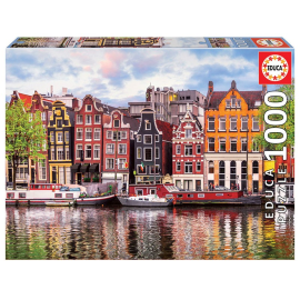 Puzzle 1000 MAISONS DANSANTES, AMSTERDAM
