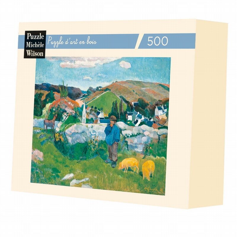 Puzzle Castorland Loup loup, puzzle 500 pièces avec 1001puzzles (Réf.-52431)