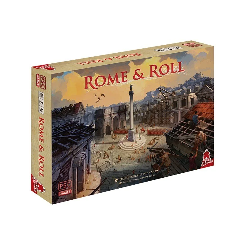 ROME & ROLL - Jeu de plateau