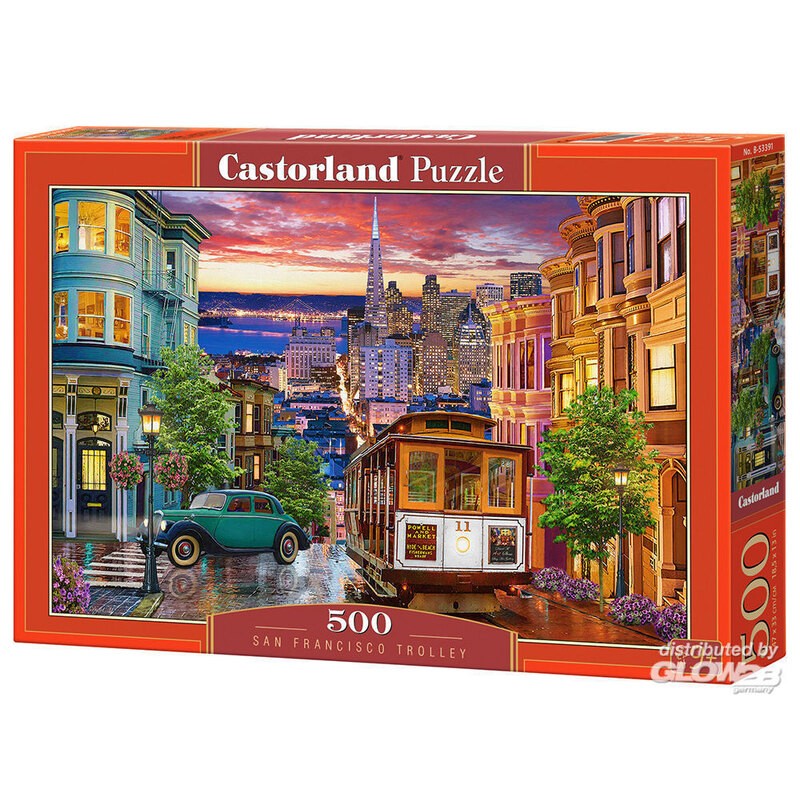 Puzzle 3000 pièces : San Francisco - Clementoni - Rue des Puzzles