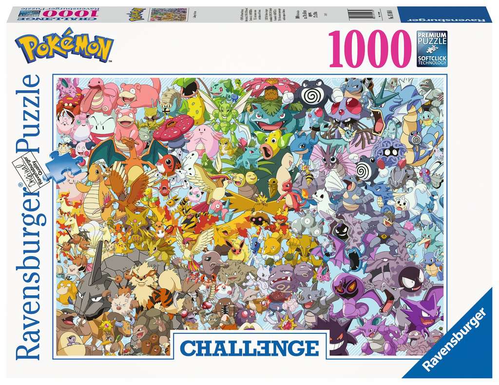 Puzzle Enfant - Attrapez-les tous ! - Pokémon - 200 pièces
