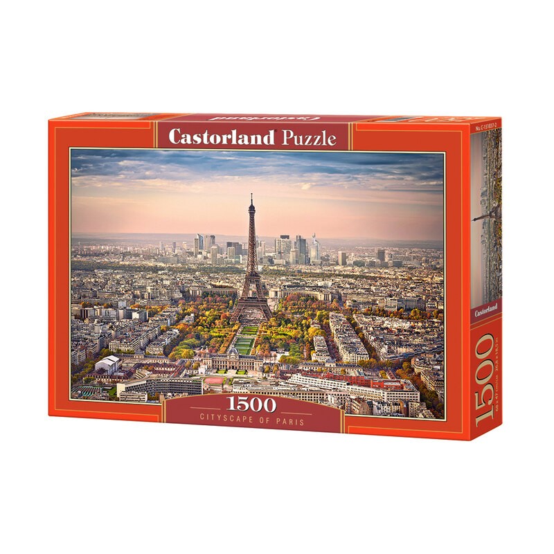 Puzzle Castorland Puzzle Paysage urbain de Paris avec 1001puzzles  (Réf.-151837-2)