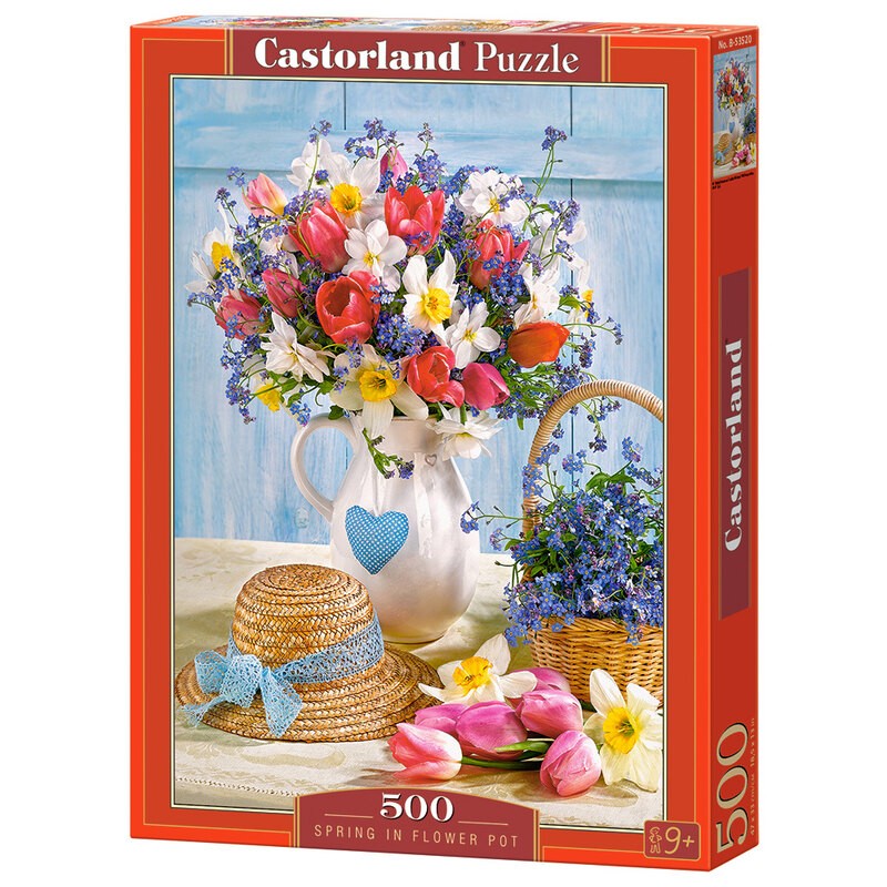 Puzzle - Fleurs d'été - 4000 pièces - Castorland