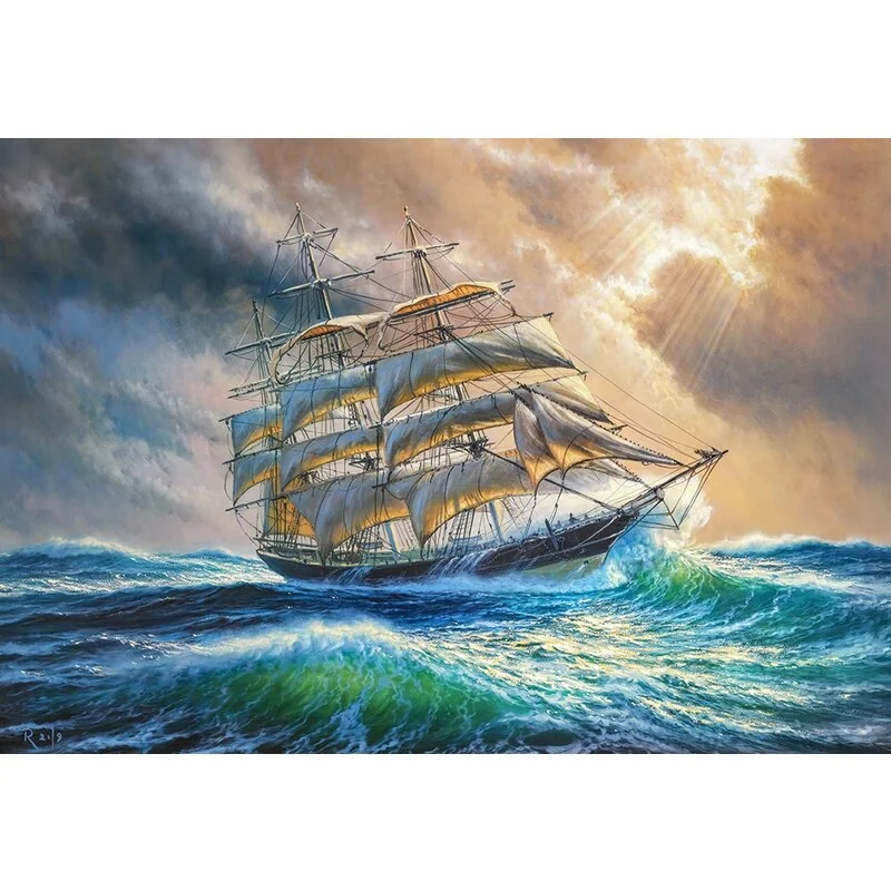 Voile contre toute attente, Puzzle 1000 Teile