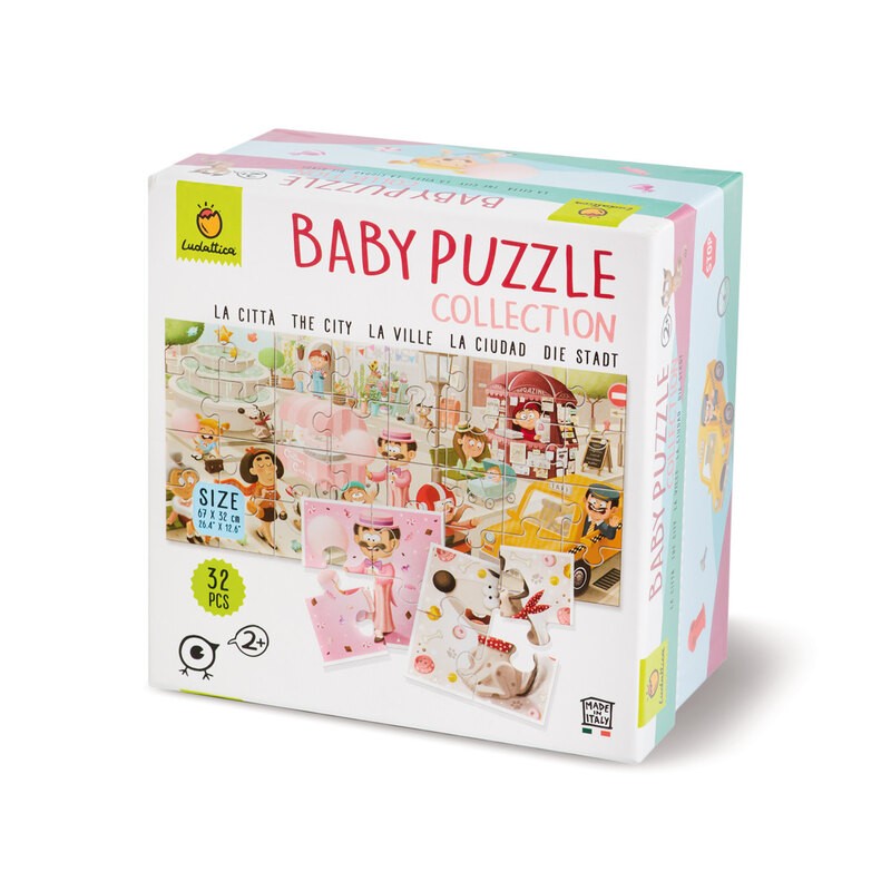 Ludattica Puzzles: LA VILLE - Puzzle bébé