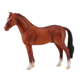 Collecta Chevaux (XL): ETALON HANOVRIEN MARRON 14.5x4x12cm