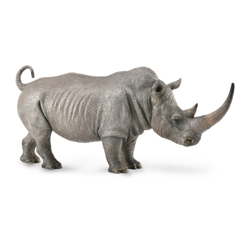 Collecta Animaux sauvages (XL): RHINOCEROS BLANC 17x7.5cm