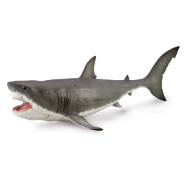 Collecta Dinosaure 1:40 DELUXE: MEGALODON avec machoire amovible 28.5x13cm