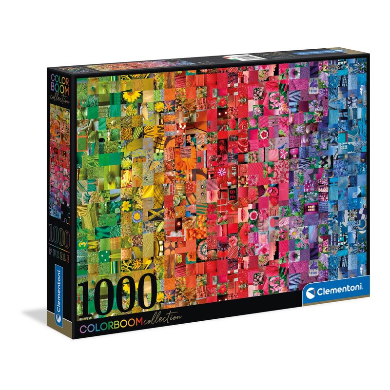 Puzzle Clementoni Puzzle Colorboom collection - Collage - 1000