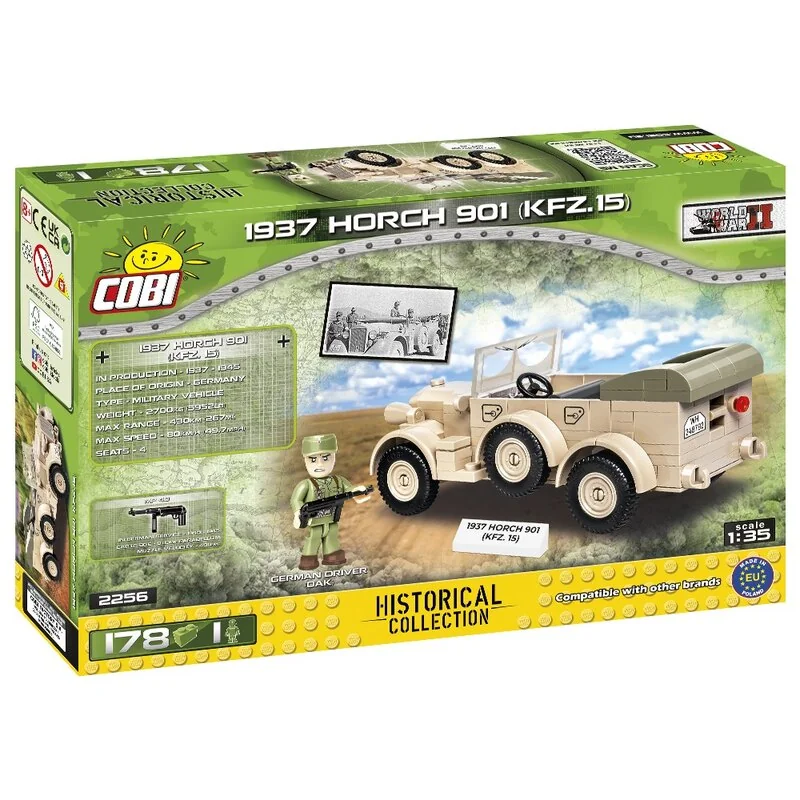 HC WWII/2256/1937 HORCH 901 (KFZ 15)