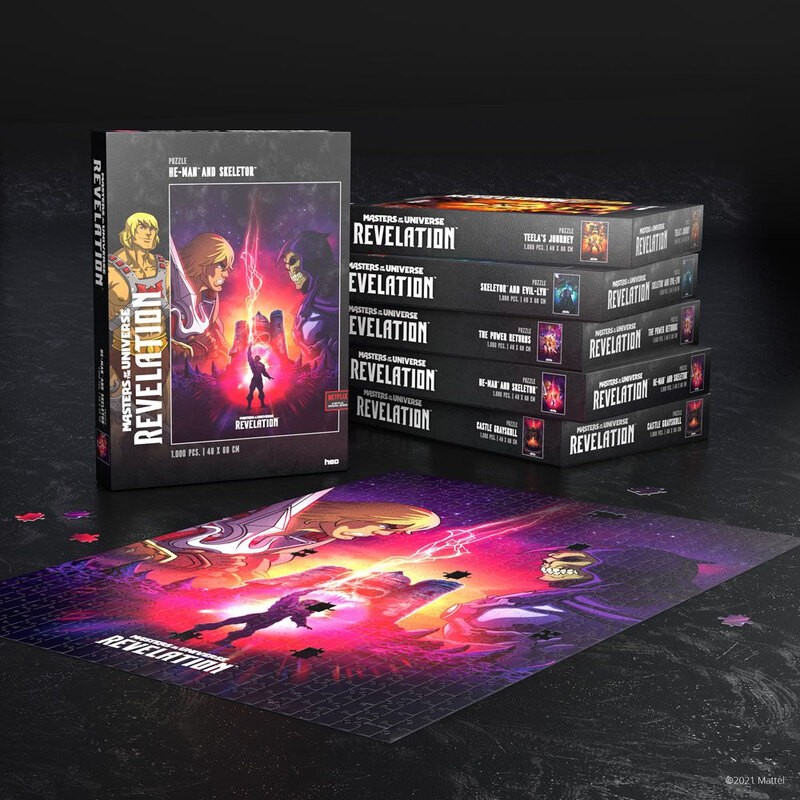 Les Maîtres de l'univers : Révélation™ puzzle He-Man™ and Skeletor™ (1000 pièces)