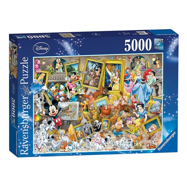 Puzzle Ravensburger Disney puzzle Les plus beaux thèmes Disney (1000 p