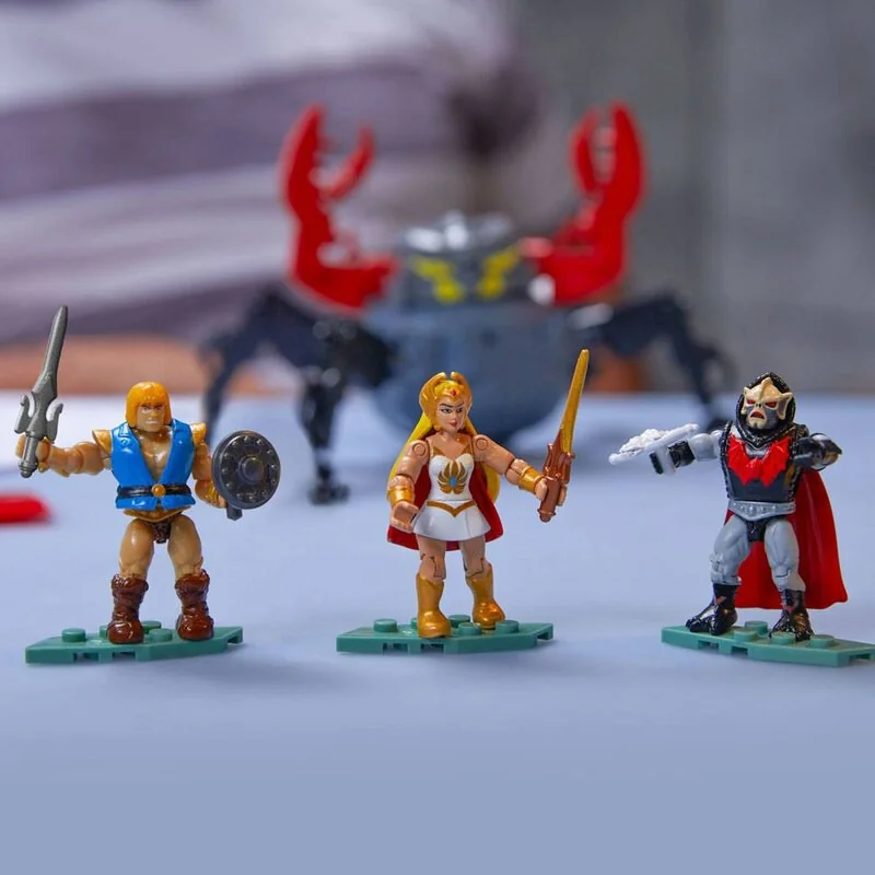 Masters of the Universe Origins jeu de construction Mega Construx She-Ra vs Hordak & Monstroid 12 cm