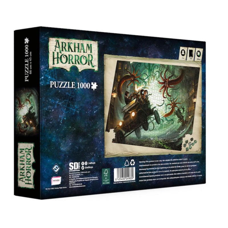 Arkham Horror Puzzle Poster (1000 pièces )