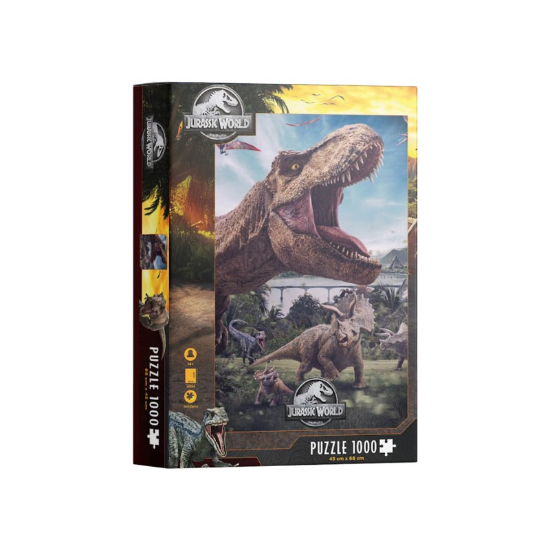 Jurassic World Puzzle Rex Compo Various 1000Pcs