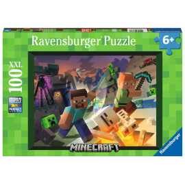 Puzzle 100 p XXL - Monstres de Minecraft