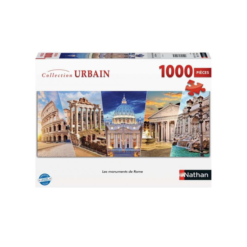 Puzzle N 1000 p - Les monuments de Rome