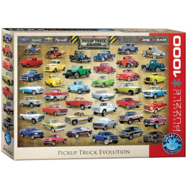 Puzzle 1000 pièces Eurographics Evolution pickup truck