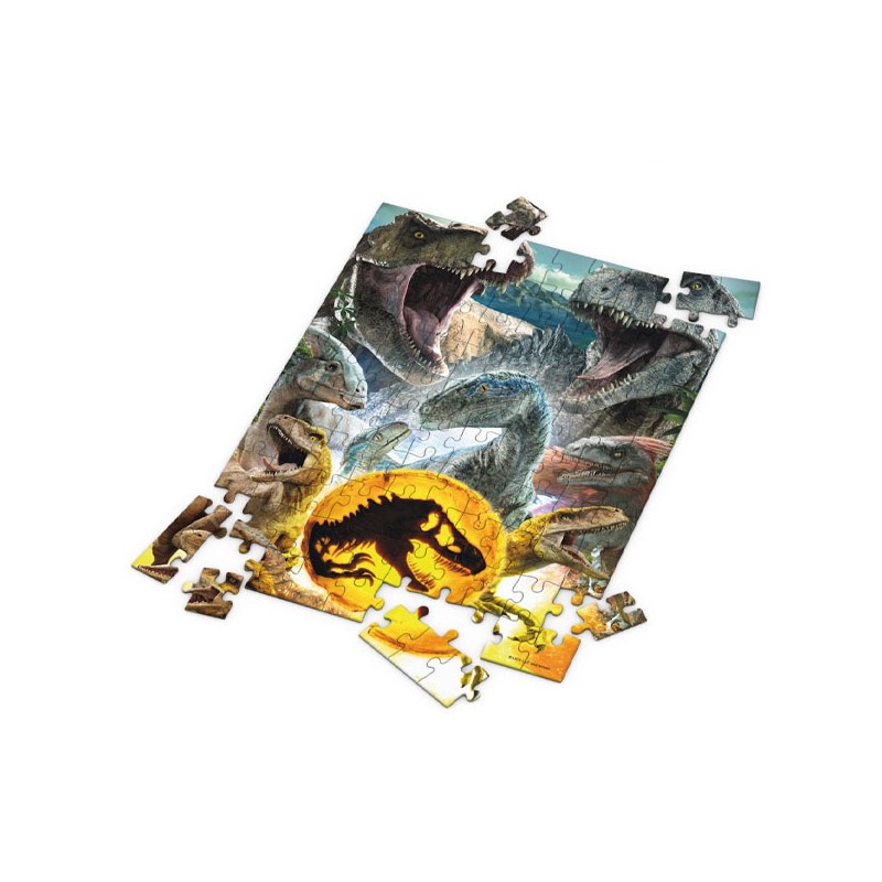 Jurassic World Compo Carnivorous 3D Effect Puzzle 100pcs