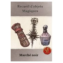 Deck de recueil d’objets magiques Marché Noir (5E)