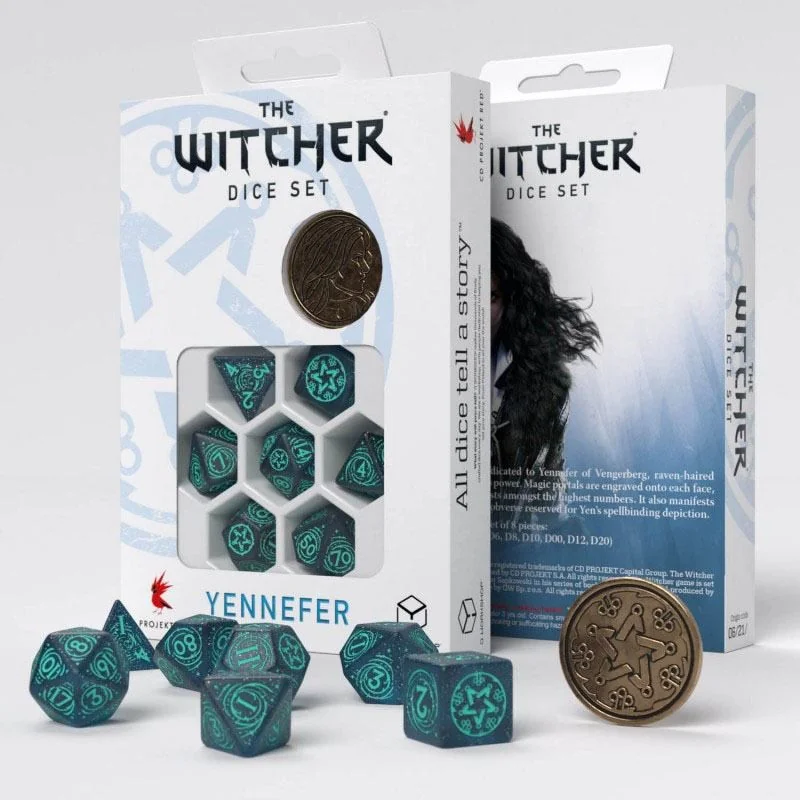 The Witcher pack dés Yennefer Sorceress Supreme (7)