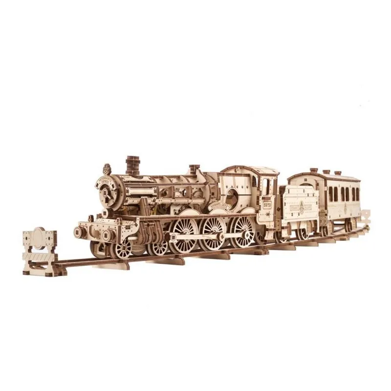 UGEARS Modèles mécaniques: HOGWARTS™ EXPRESS 90,5x12,5x10cm, 504 pièces