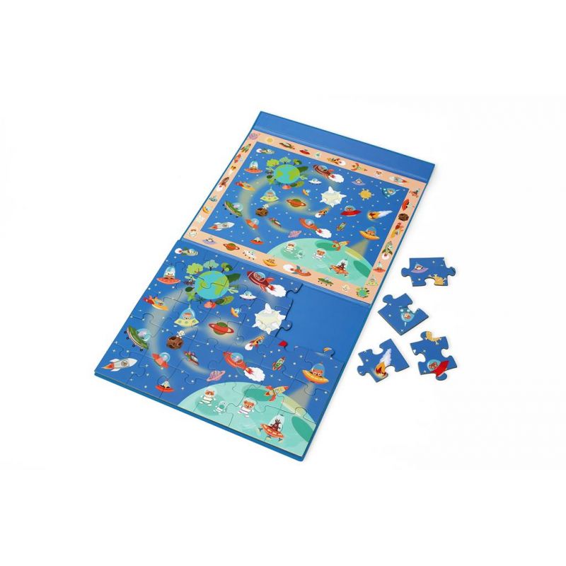 Puzzle Scratch Scratch Puzzle Magnétique: DISCOVERY - ESPACE 30pc
