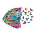 Wooden City Puzzle: MAGIC FISH 250/40, en bois, 8+