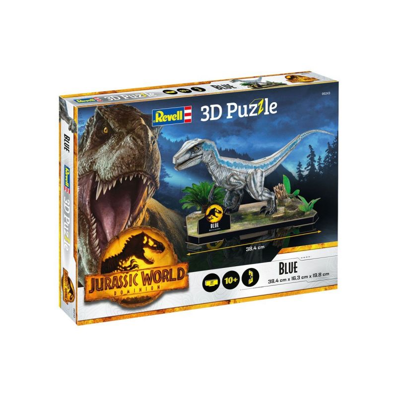 Puzzle 3d JURASSIC WORLD DOMINION - BLUE