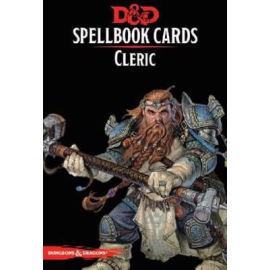 Dungeons & Dragons Spellbook Cards: Cleric *ANGLAIS*