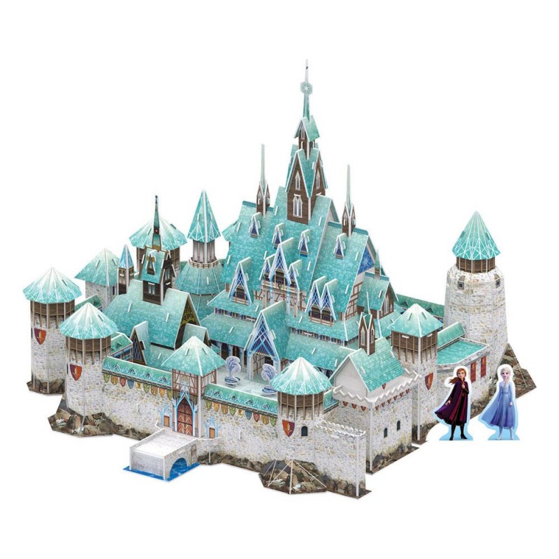 Château de glace et de neige Maison de bricolage Éducation de la petite  enfance Intelligence des enfants Assemblage du modèle 3D Puzzle