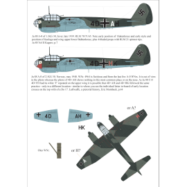 Conversion Junkers Ju-88A-0 (conçue pour être utilisée avec les kits Special Hobby Ju-88C-4)