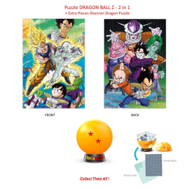 DRAGON BALL Z -Puzzle à Collectionner - 2 Etoiles - 2en1 Puzzle +Extra